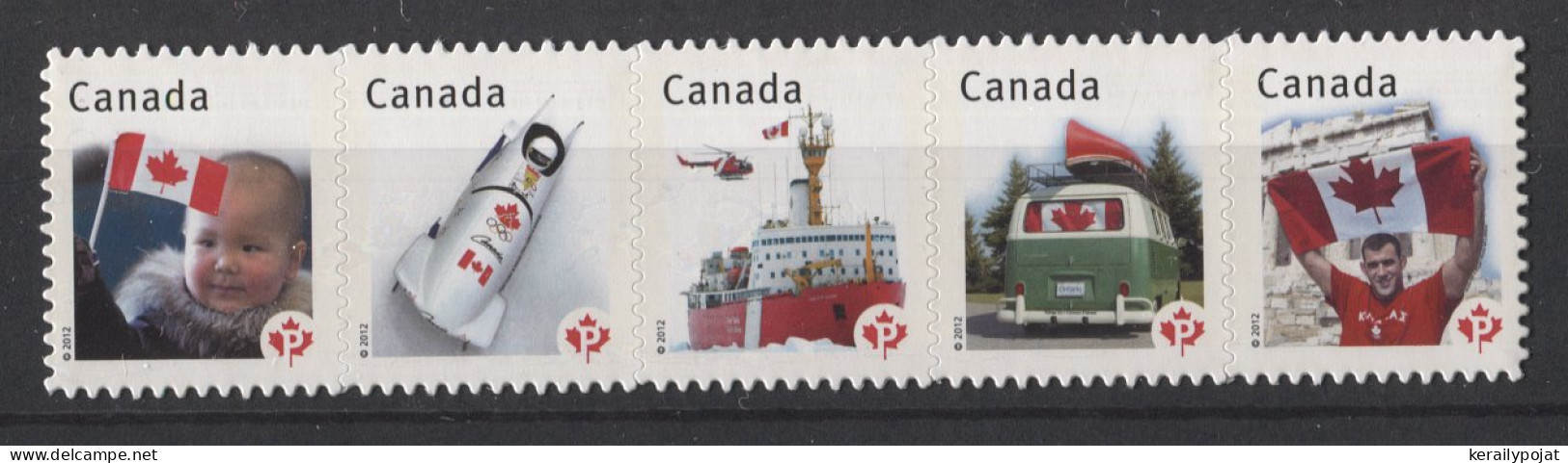 Canada - 2012 National Symbols Block Self-adhesive MNH__(TH-24637) - Blokken & Velletjes