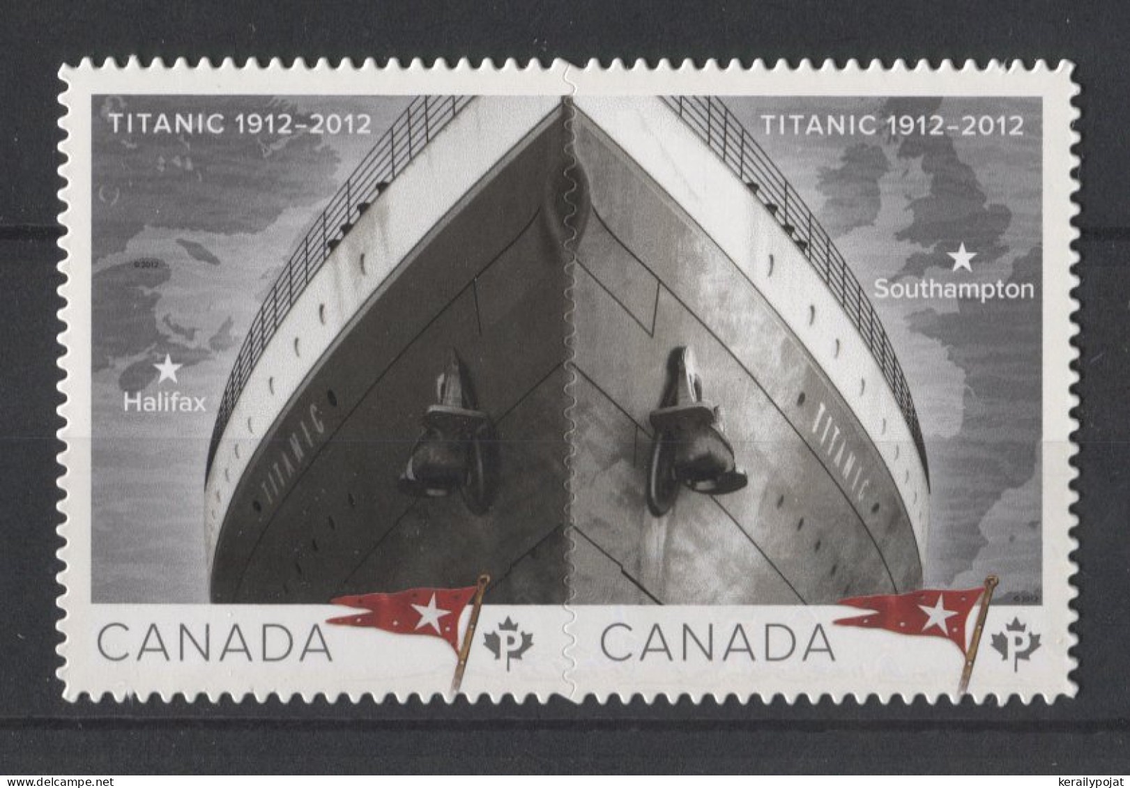 Canada - 2012 Titanic (I) Self-adhesive MNH__(TH-24643) - Unused Stamps