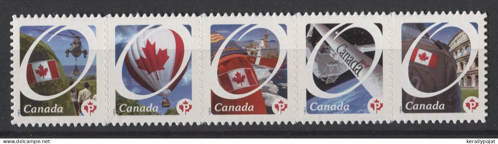 Canada - 2011 National Flag Self-adhesive MNH__(TH-24849) - Unused Stamps
