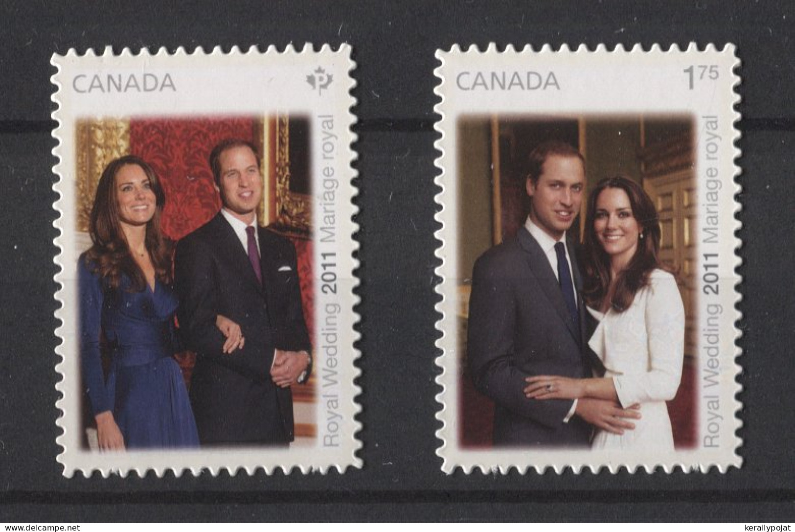 Canada - 2011 Prince William And Catherine Middleton Self-adhesive MNH__(TH-24855) - Ungebraucht