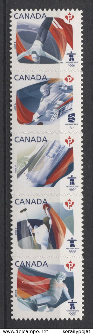 Canada - 2009 Paralympic Winter Games Self-adhesive MNH__(TH-24717) - Unused Stamps