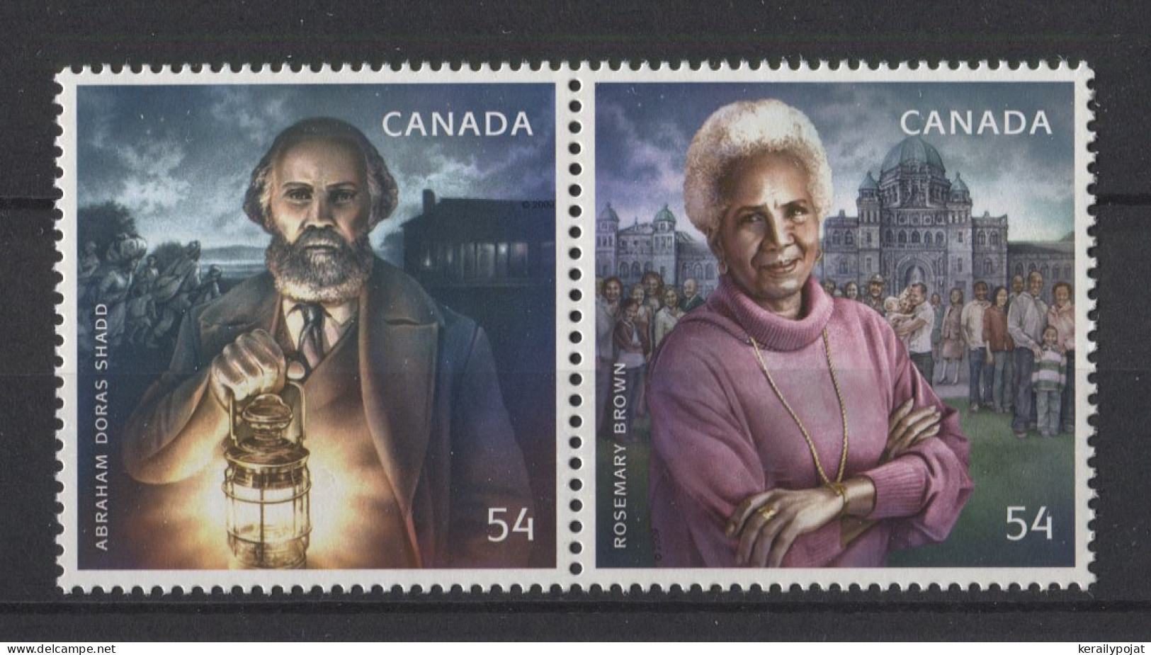 Canada - 2009 Politicians Pair MNH__(TH-24720) - Unused Stamps