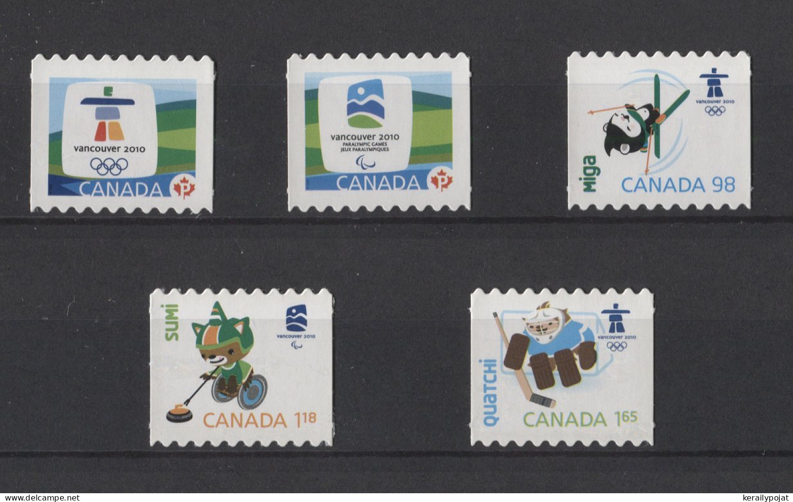 Canada - 2009 Olympic And Paralympic Winter Games Self-adhesive MNH__(TH-24719) - Nuevos