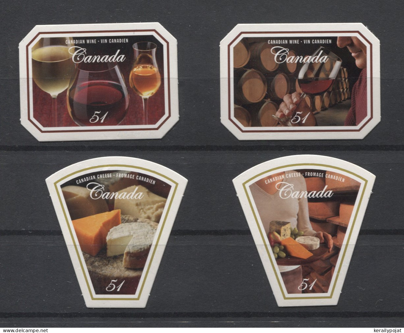 Canada - 2006 Wine And Cheese Self-adhesive MNH__(TH-24884) - Neufs