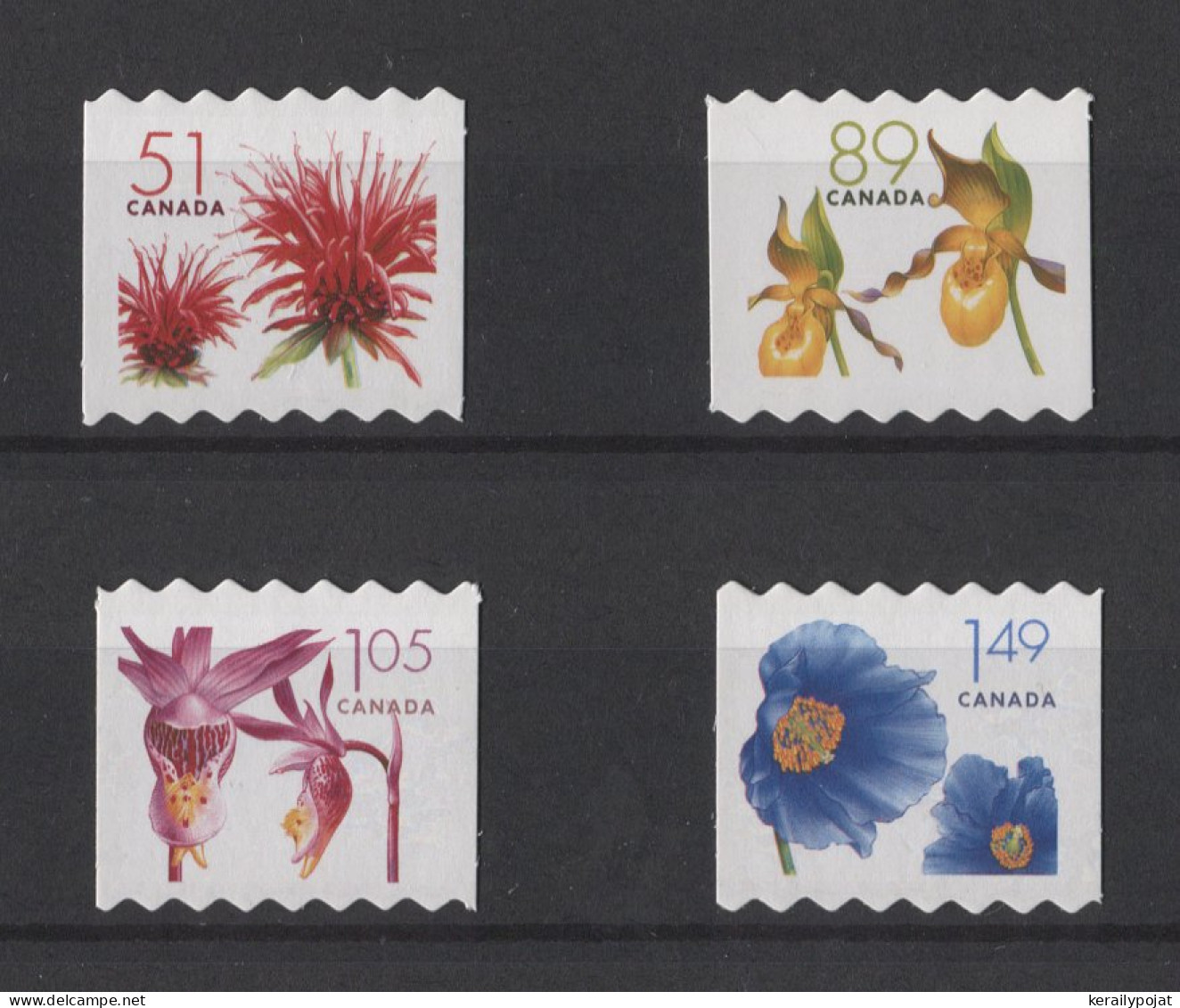 Canada - 2005 Flowers Self-adhesive MNH__(TH-24877) - Nuevos