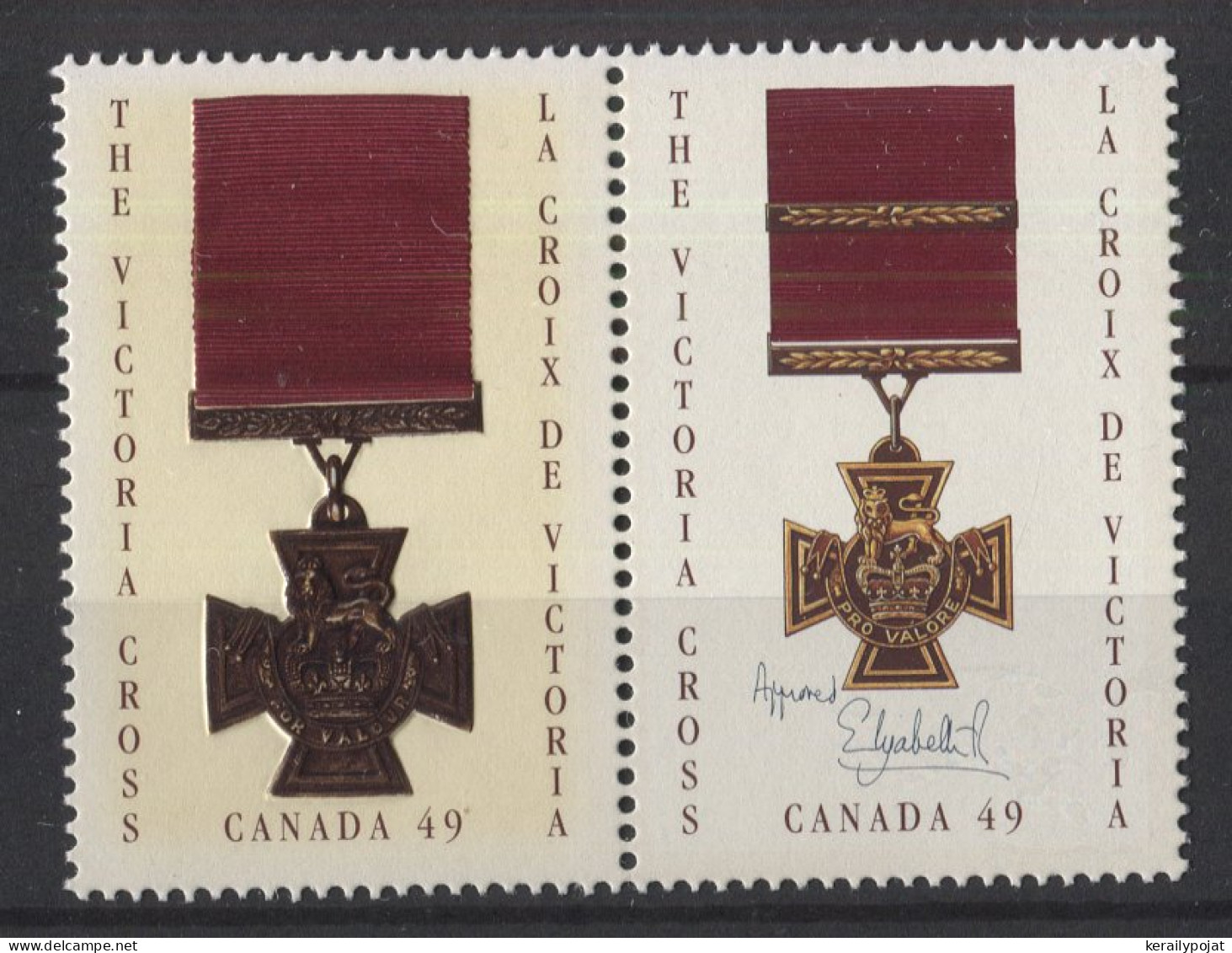 Canada - 2004 Victoria Cross Pair MNH__(TH-24863) - Ungebraucht