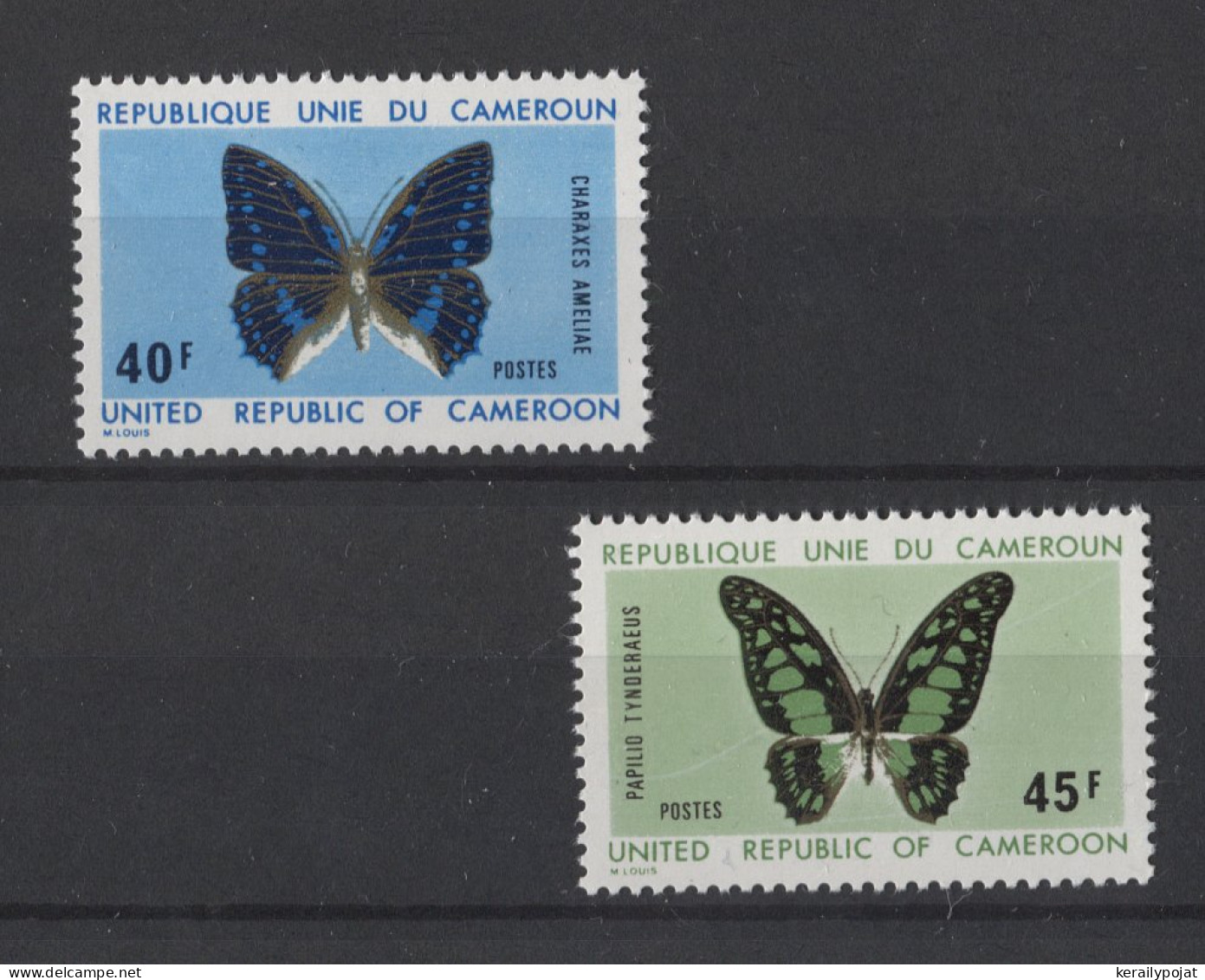 Cameroon - 1972 Butterflies MNH__(TH-24821) - Camerun (1960-...)