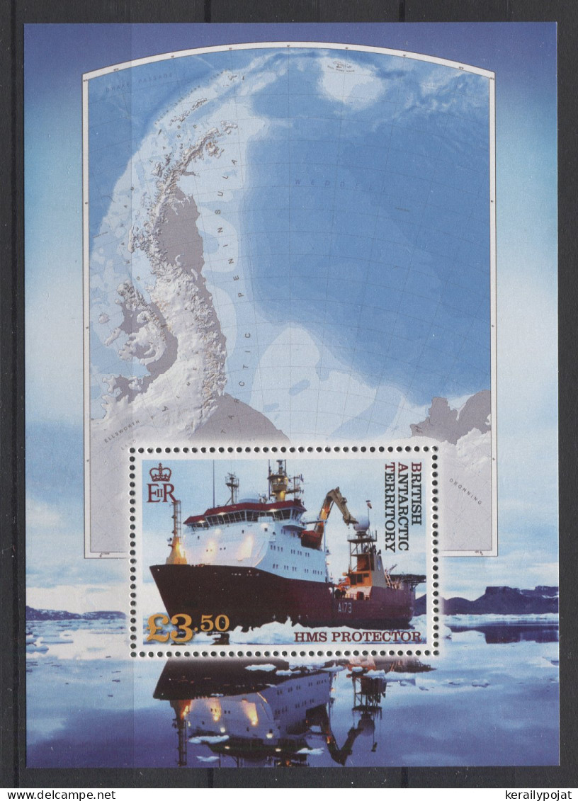 British Antarctic Territory - 2012 HMS Protector Block MNH__(TH-26516) - Unused Stamps