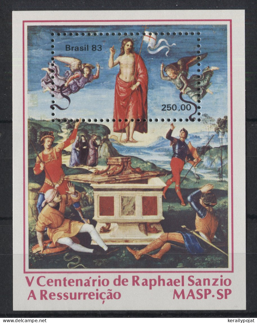 Brazil - 1983 Raphael Block MNH__(TH-23651) - Blocks & Kleinbögen