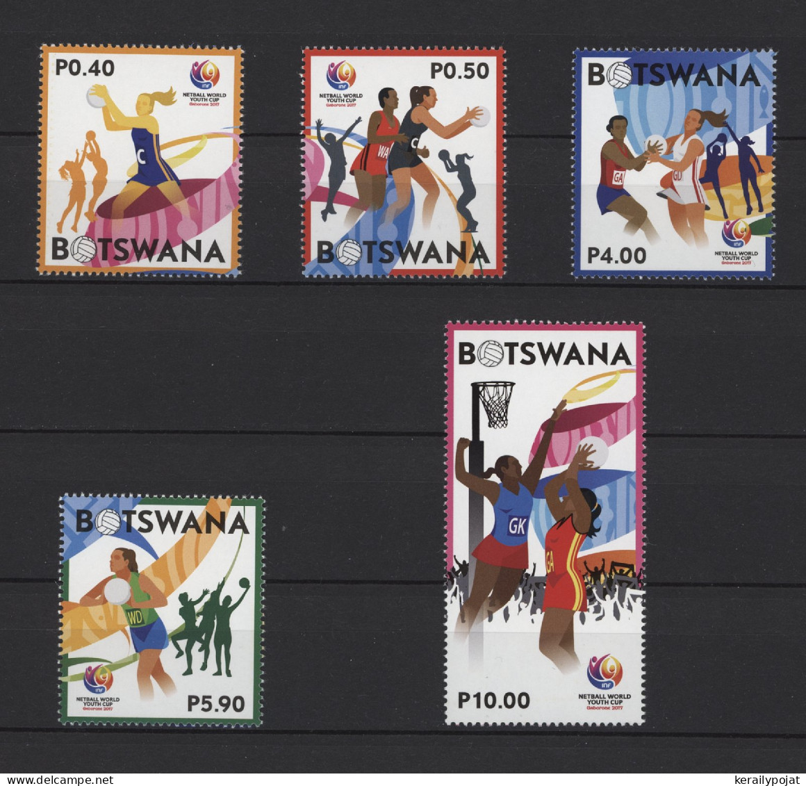 Botswana - 2017 World Youth Netball Championship MNH__(TH-25294) - Botswana (1966-...)