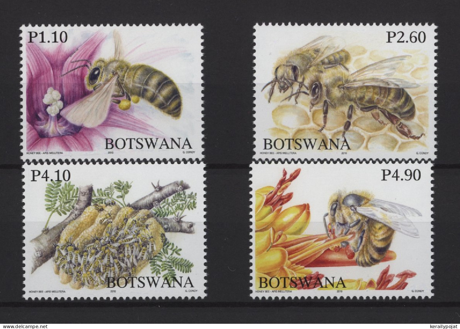 Botswana - 2010 Honey Bees MNH__(TH-25283) - Botswana (1966-...)