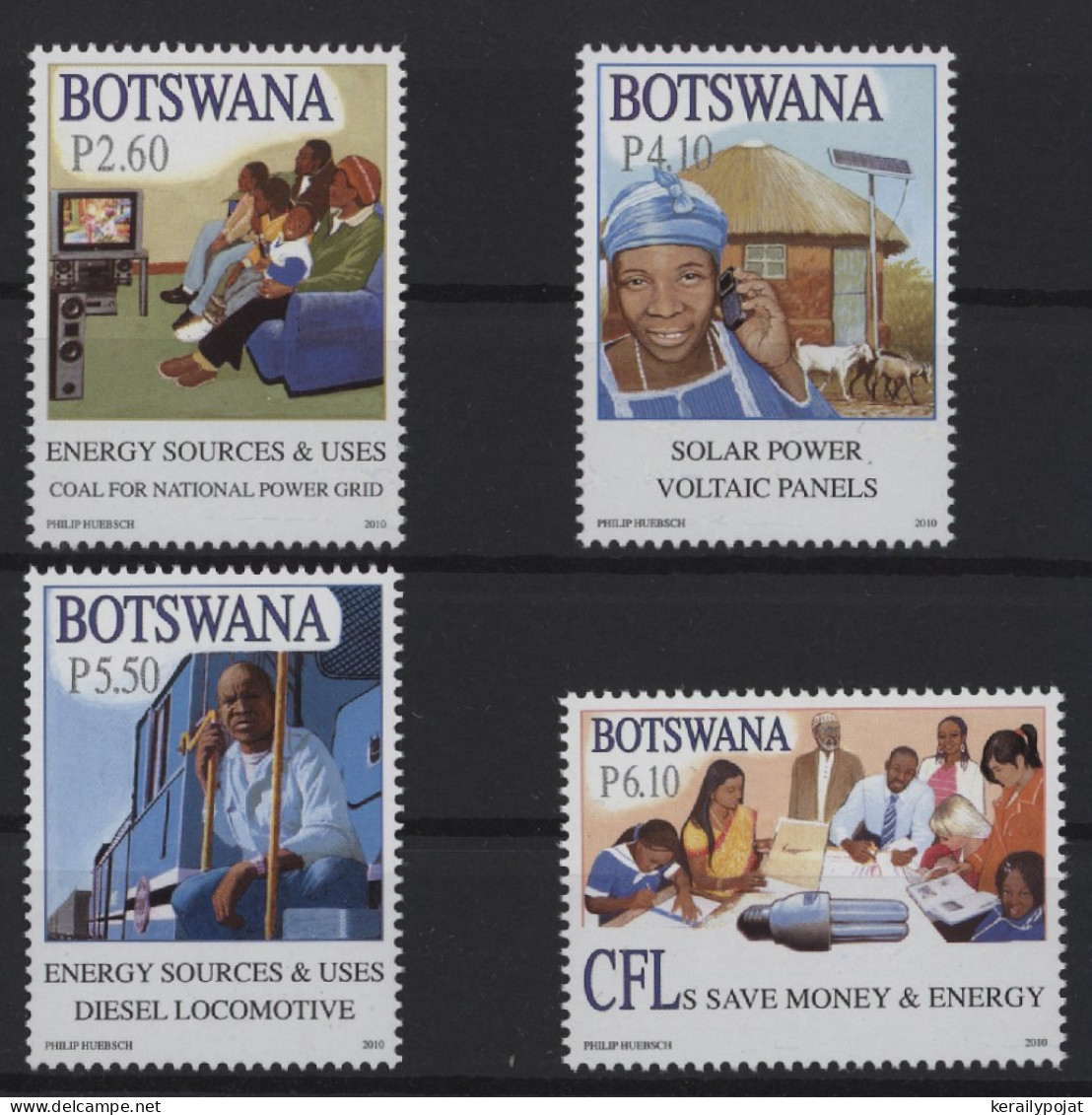 Botswana - 2010 Energy Sources And Consumption MNH__(TH-25284) - Botswana (1966-...)