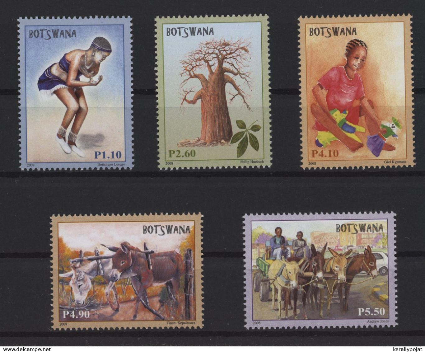 Botswana - 2008 Winner Of An Artist Competition MNH__(TH-25274) - Botswana (1966-...)