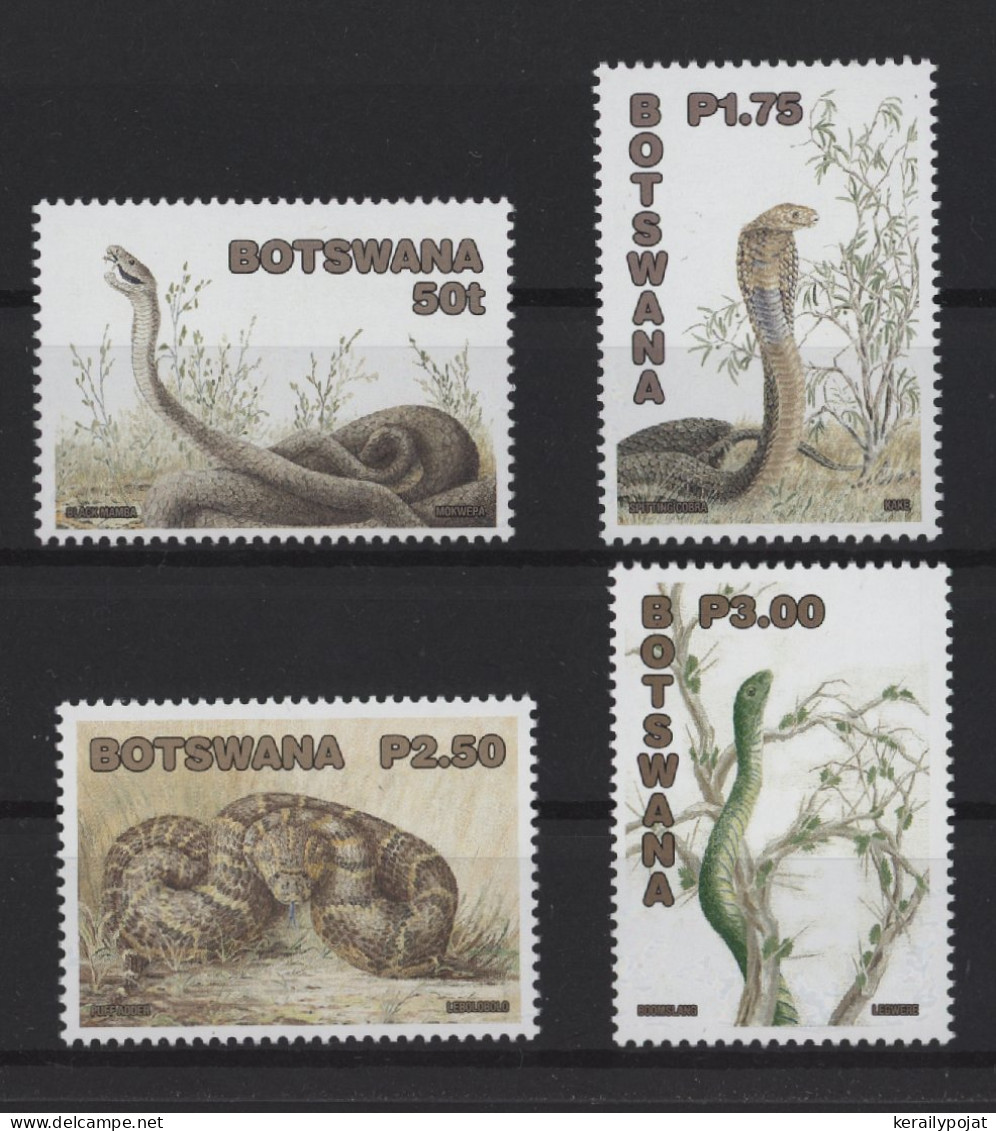 Botswana - 2002 Venomous Snakes MNH__(TH-25250) - Botswana (1966-...)