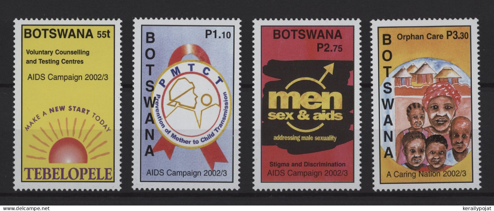 Botswana - 2002 Fight AIDS MNH__(TH-25253) - Botswana (1966-...)