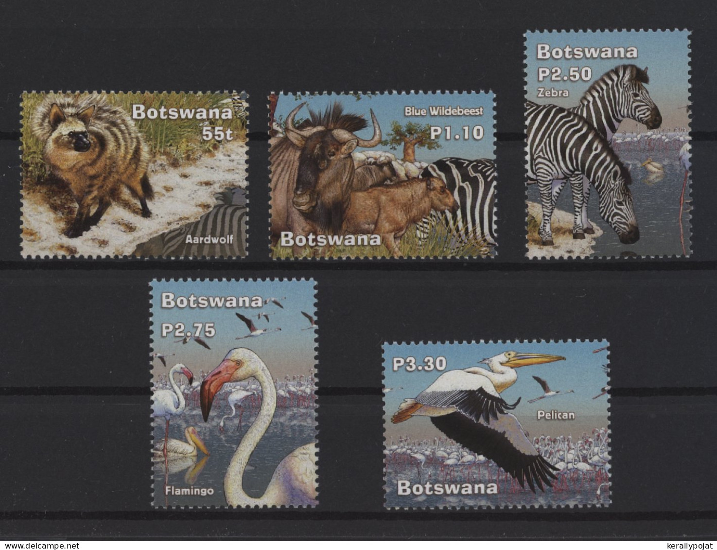 Botswana - 2002 Makgadikgadi National Park MNH__(TH-25254) - Botswana (1966-...)