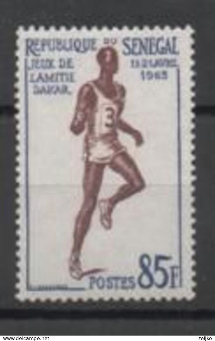 Senegal, Athletics, Running, Michel 263, Cv 3,20 € - Atletica