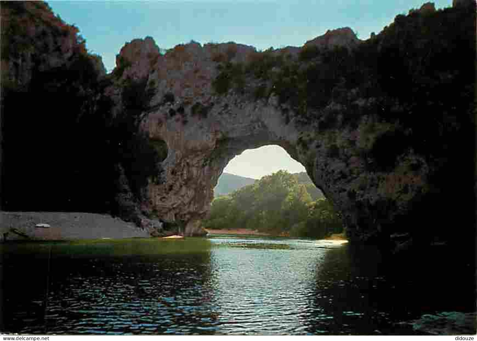 07 - Ardèche - Gorges De L'Ardèche - Le Pont D'Arc - CPM - Voir Scans Recto-Verso - Vallon Pont D'Arc