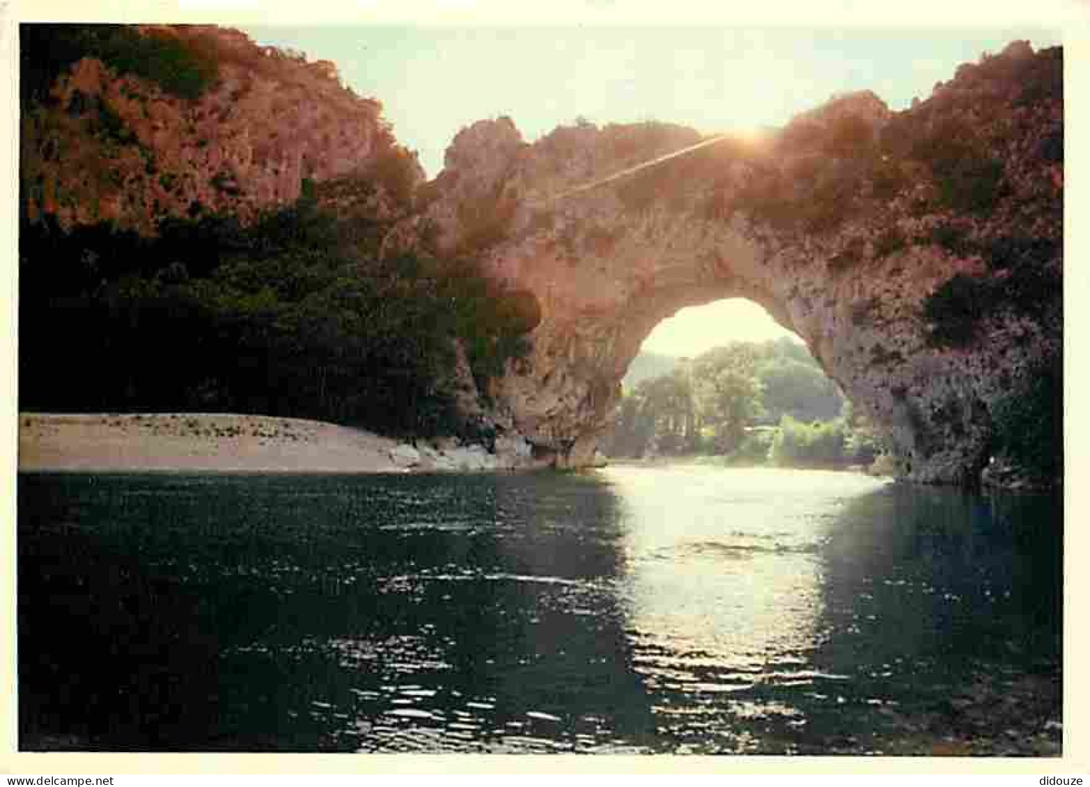 07 - Ardèche - Gorges De L'Ardèche - Le Pont D'Arc - Flamme Postale De Pont De Labeaume - CPM - Voir Scans Recto-Verso - Vallon Pont D'Arc