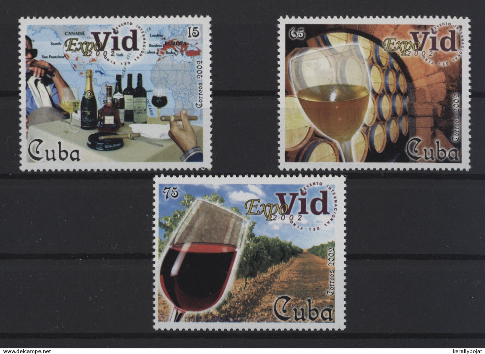 Cuba - 2002 International Wine Exhibition MNH__(TH-27360) - Nuevos