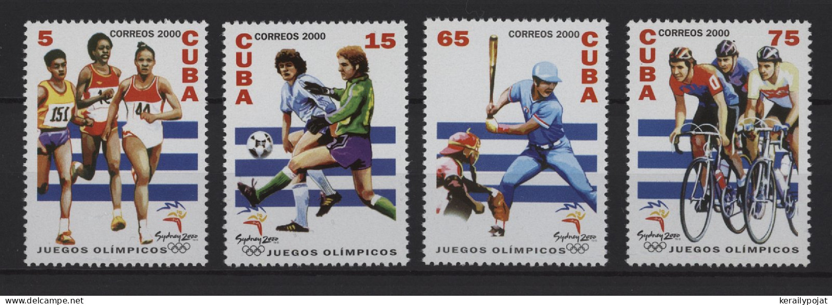 Cuba - 2000 Summer Olympics Sydney MNH__(TH-27540) - Ungebraucht