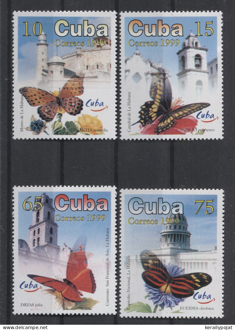 Cuba - 1999 Butterflies MNH__(TH-24922) - Ongebruikt