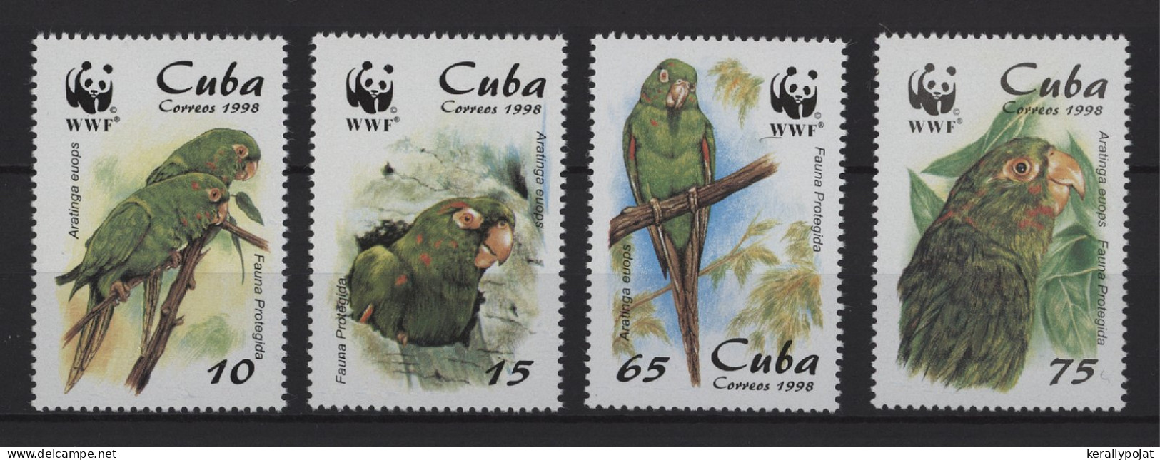 Cuba - 1998 Cuban Parakeet MNH__(TH-27535) - Ungebraucht