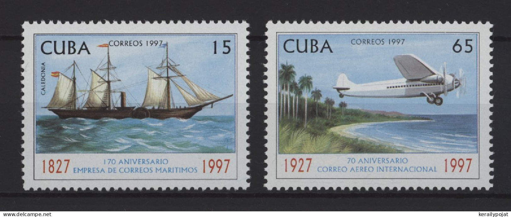 Cuba - 1997 70 Years Of Air Mail Service MNH__(TH-27523) - Unused Stamps