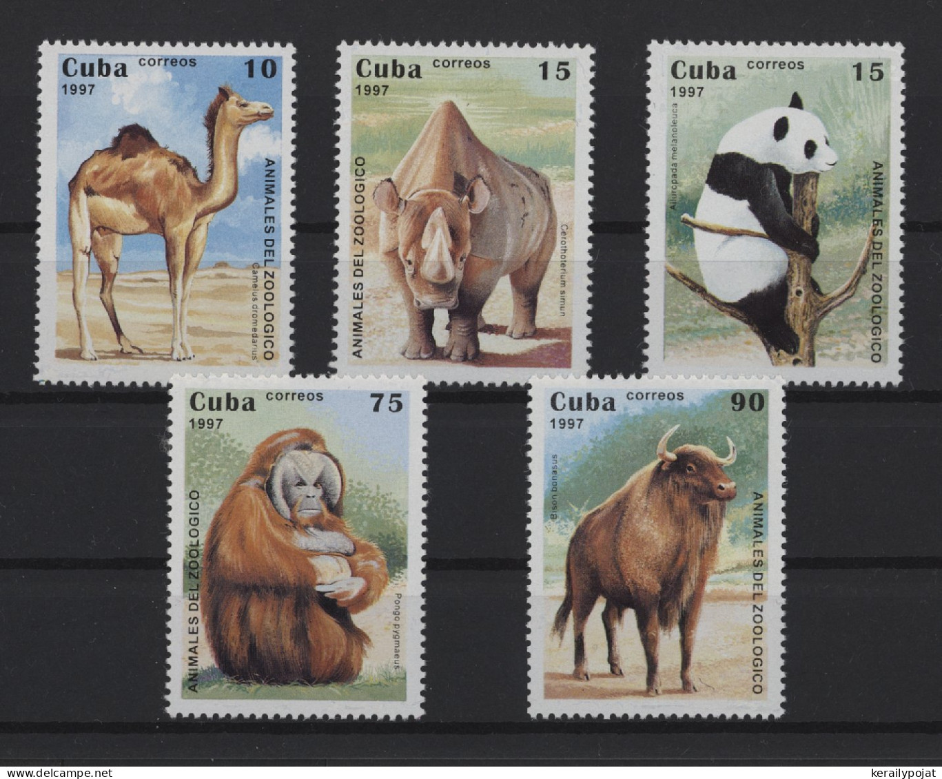 Cuba - 1997 Animals From Zoological Gardens MNH__(TH-27224) - Ungebraucht