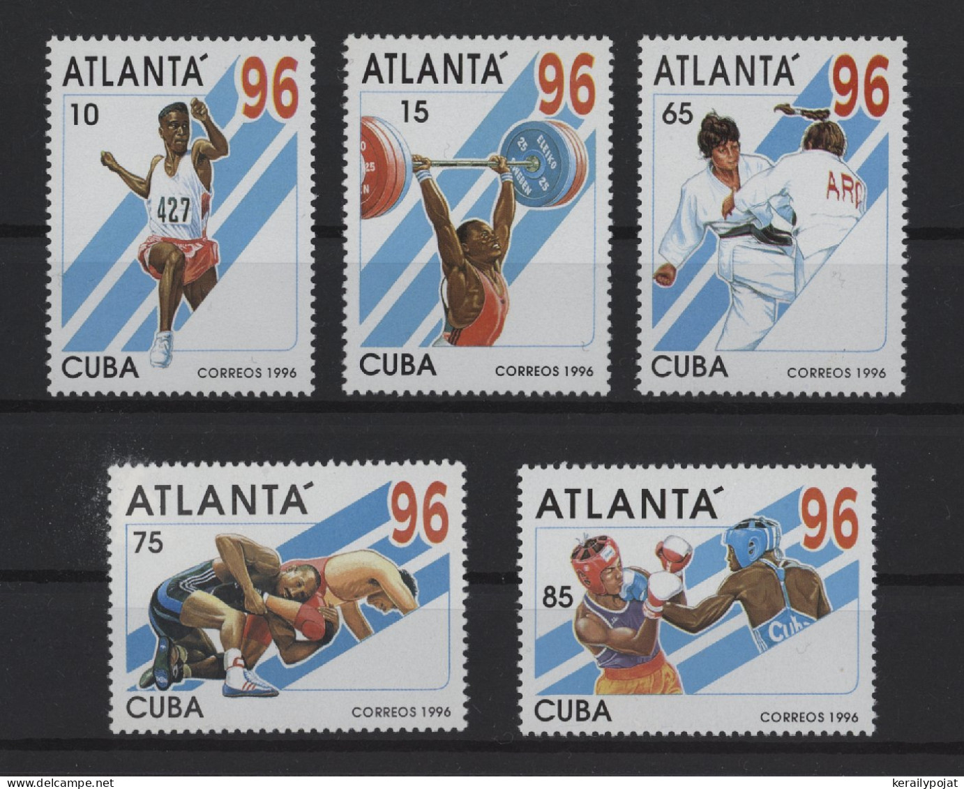 Cuba - 1996 Summer Olympics Atlanta MNH__(TH-27518) - Unused Stamps