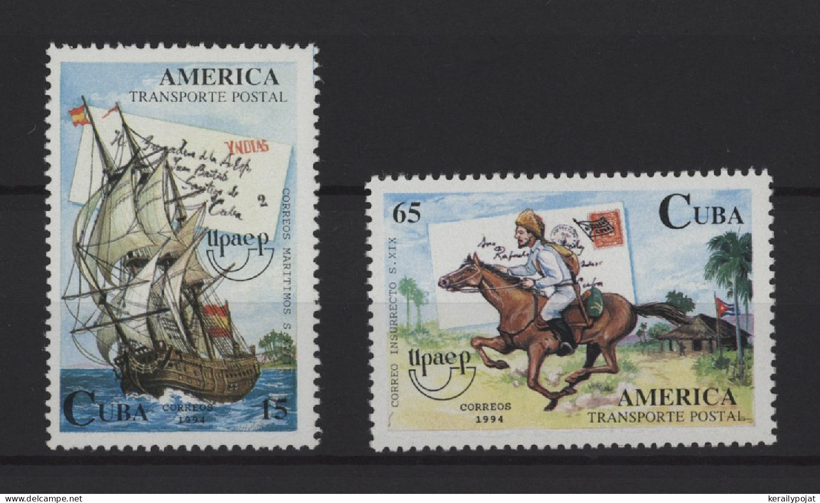 Cuba - 1994 Postal Transportation MNH__(TH-27509) - Neufs