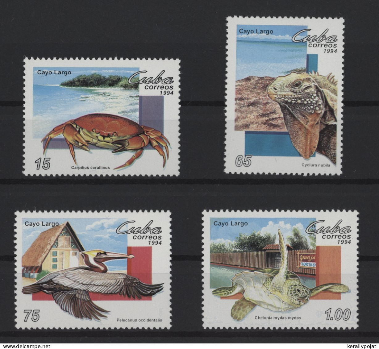 Cuba - 1994 Fauna On Cayo Largo MNH__(TH-27659) - Nuevos