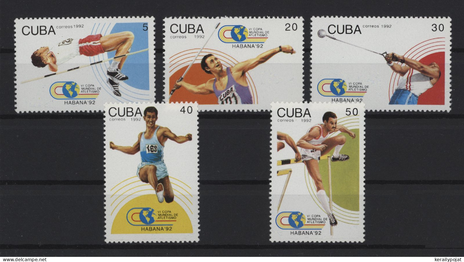 Cuba - 1992 Athletics World Cup MNH__(TH-27649) - Nuovi