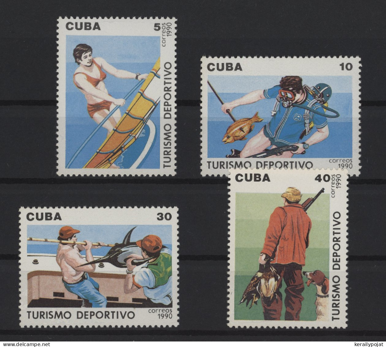 Cuba - 1990 Sports Tourism MNH__(TH-27560) - Unused Stamps