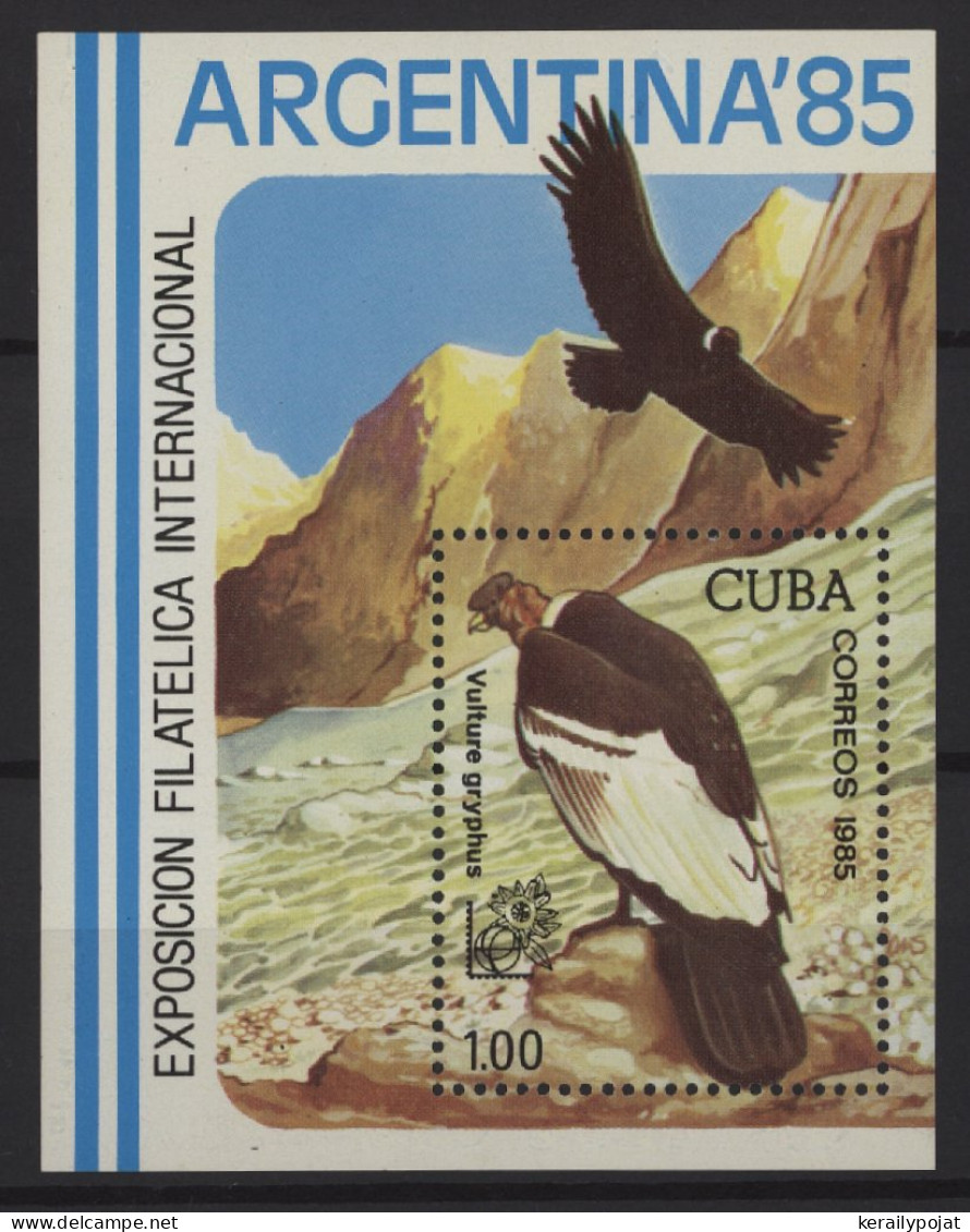 Cuba - 1985 Andean Condor Block MNH__(TH-27555) - Blocks & Kleinbögen