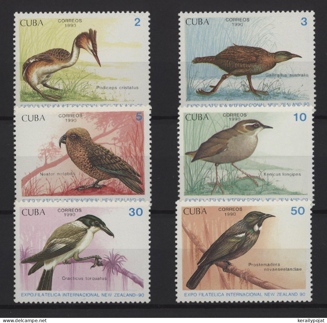 Cuba - 1990 Birds MNH__(TH-27562) - Nuevos