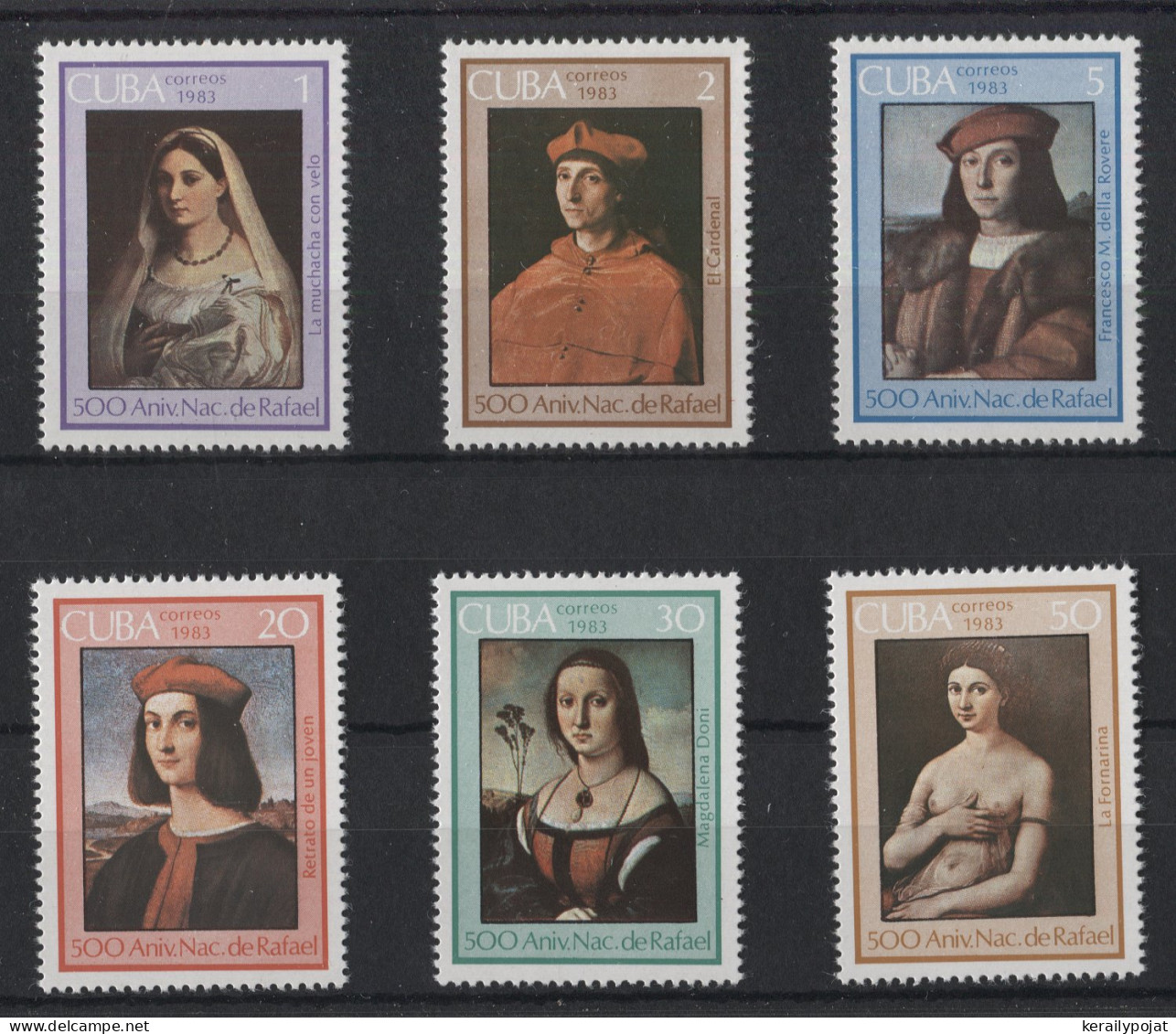 Cuba - 1983 Raphael MNH__(TH-23656) - Unused Stamps