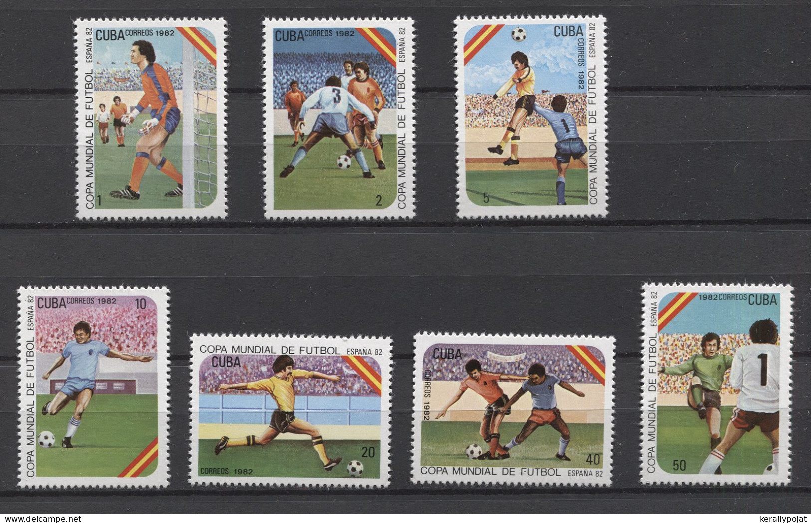 Cuba - 1982 FIFA World Cup MNH__(TH-23873) - Ungebraucht