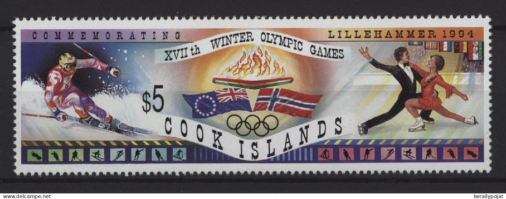 Cook Islands - 1994 Winter Olympics Lillehammer MNH__(TH-27708) - Cookeilanden