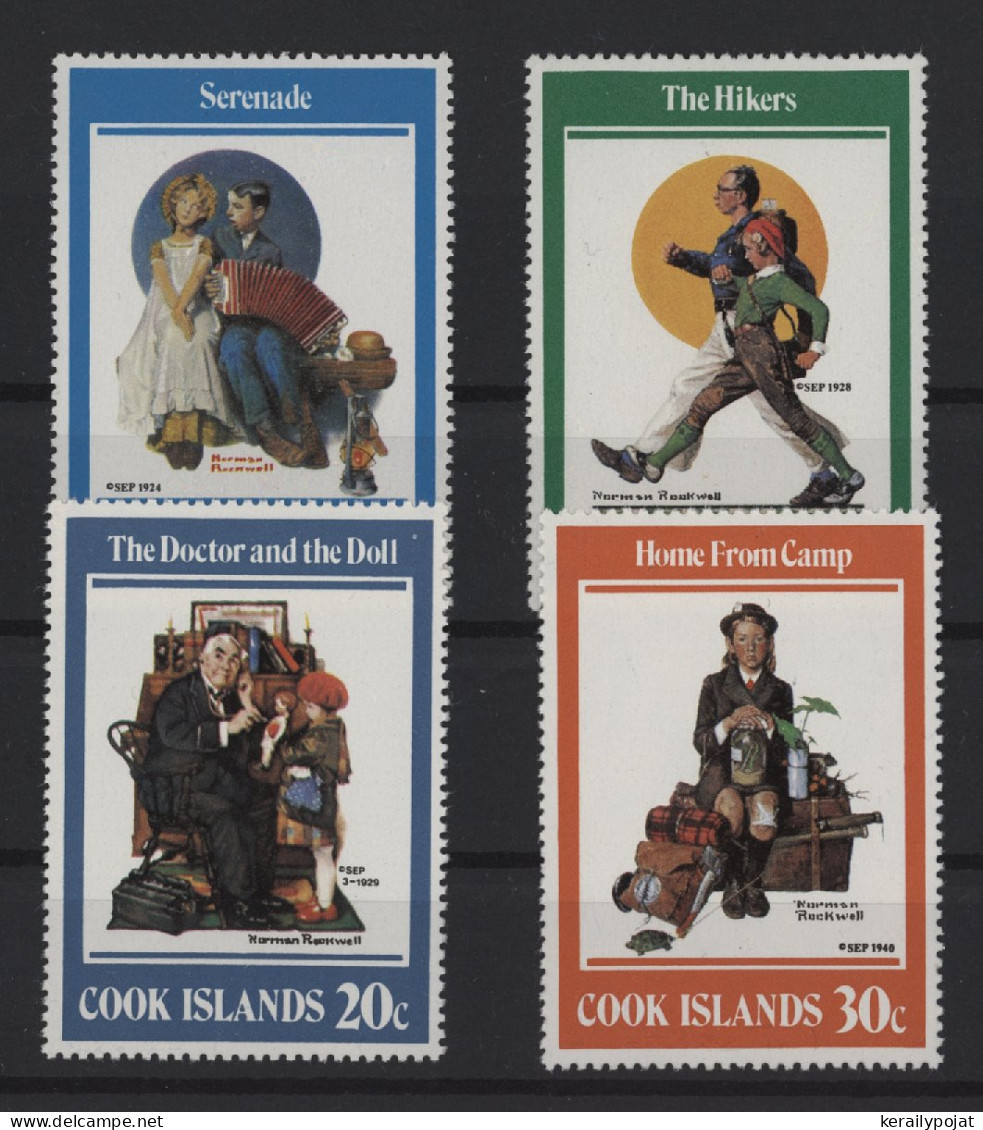 Cook Islands - 1982 Norman Rockwell MNH__(TH-27472) - Islas Cook
