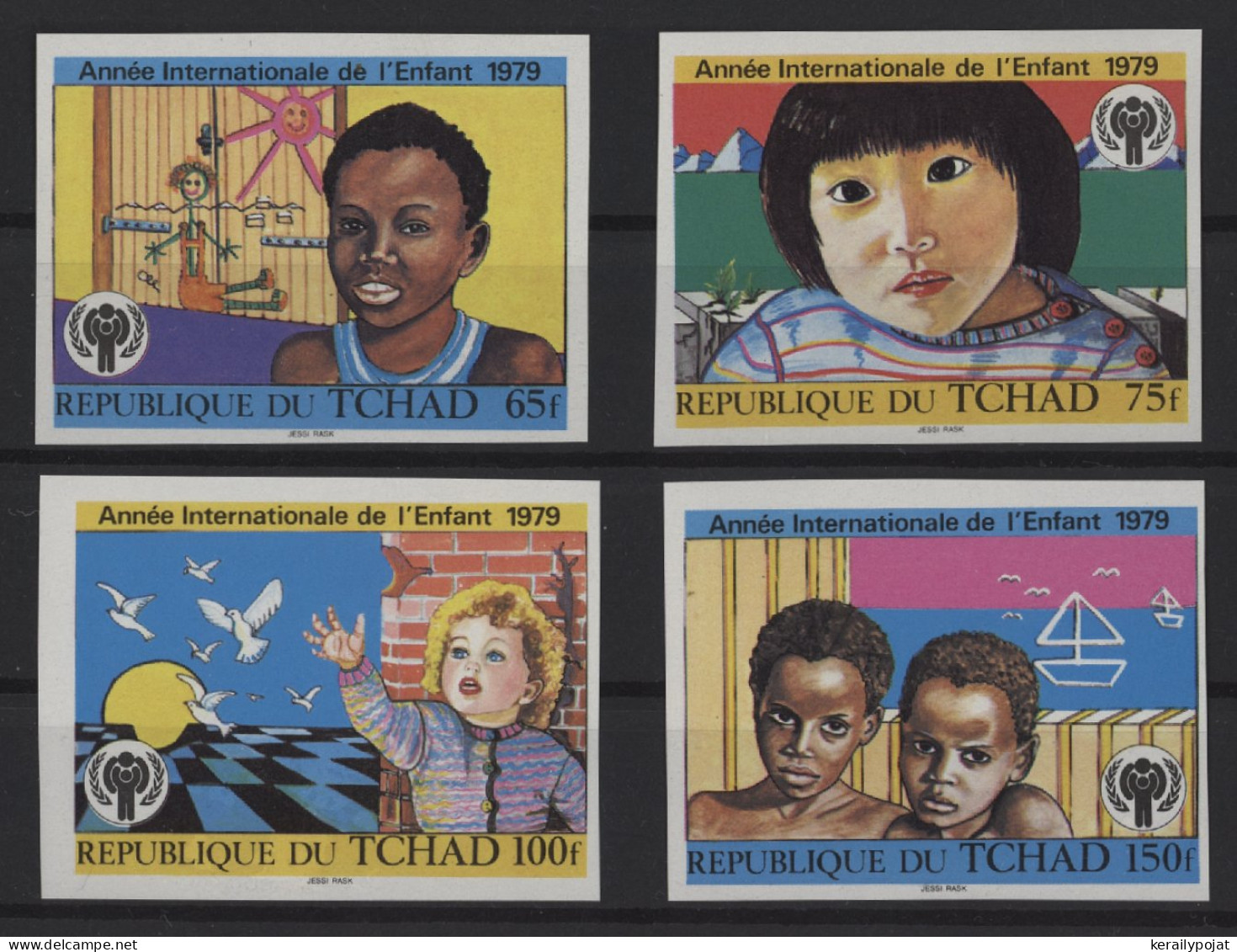 Chad - 1979 Year Of The Child IMPERFORATE MNH__(TH-25342) - Tchad (1960-...)