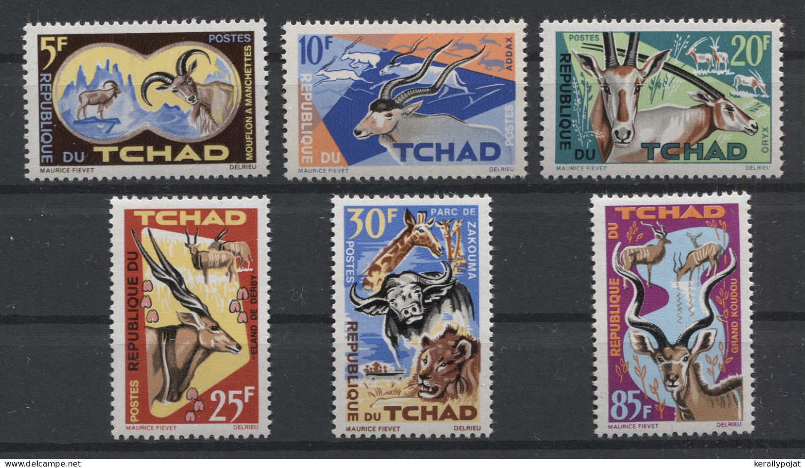 Chad - 1965 Protection Of Animals MNH__(TH-26575) - Chad (1960-...)