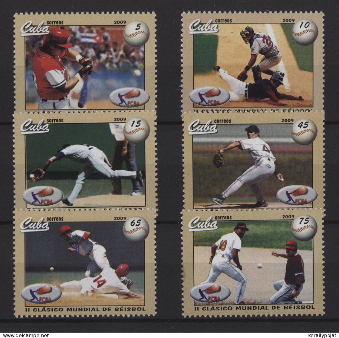 Cuba - 2009 Baseball World Championship MNH__(TH-27503) - Unused Stamps