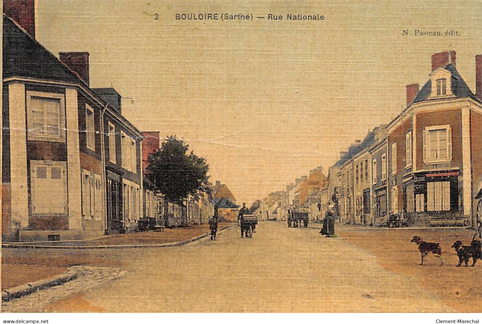 BOULOIRE - Rue Nationale - état - Bouloire