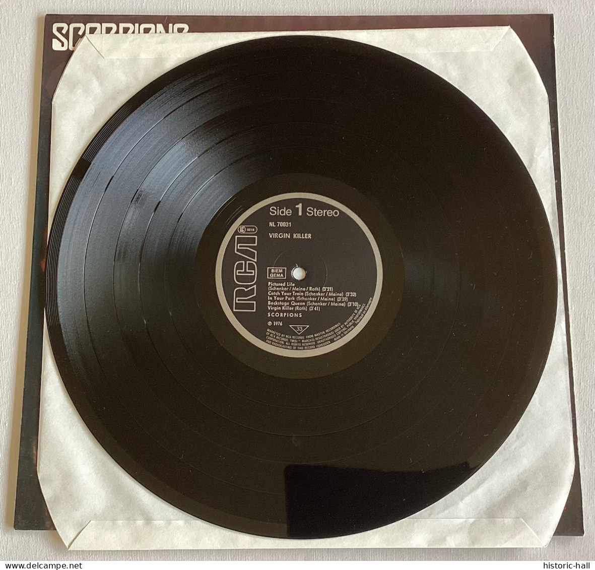 SCORPIONS - Virgin Killer - LP - 1976/84- German Press - Hard Rock & Metal