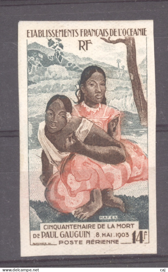 Océanie  -  Avion  :  Yv  30a  **   Non, Dentelé  Gauguin - Airmail