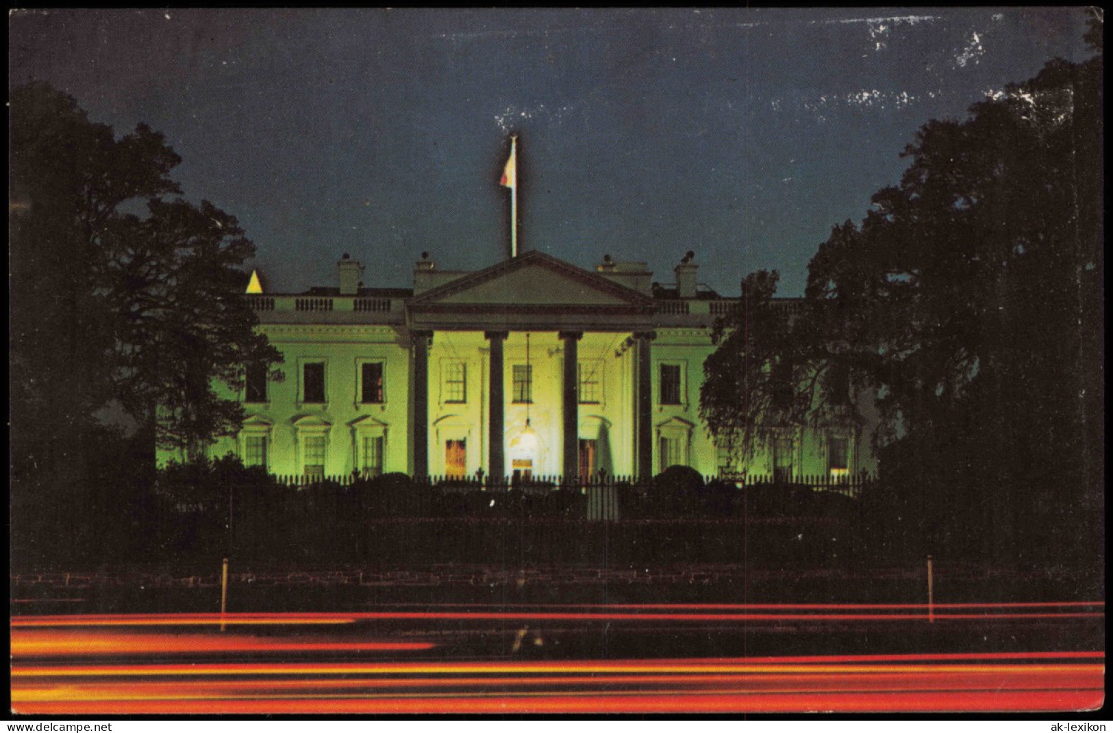 Postcard Washington D.C. The White House Weißes Haus 1960 - Washington DC