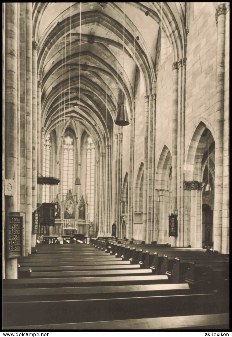 Ansichtskarte Heilbad Heiligenstadt Martinskirche Innenraum Nach Osten 1974 - Heiligenstadt