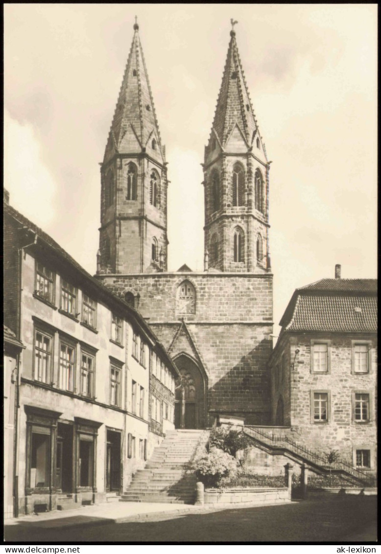 Ansichtskarte Heilbad Heiligenstadt Marienkirche Westfassade 1974 - Heiligenstadt