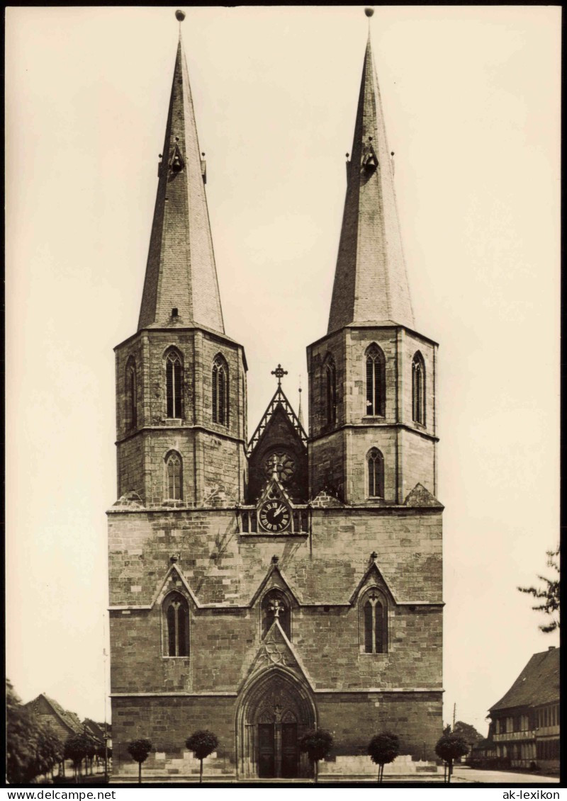 Ansichtskarte Duderstadt Oberkirche St. Cyriakus-Kirche 1950 - Duderstadt